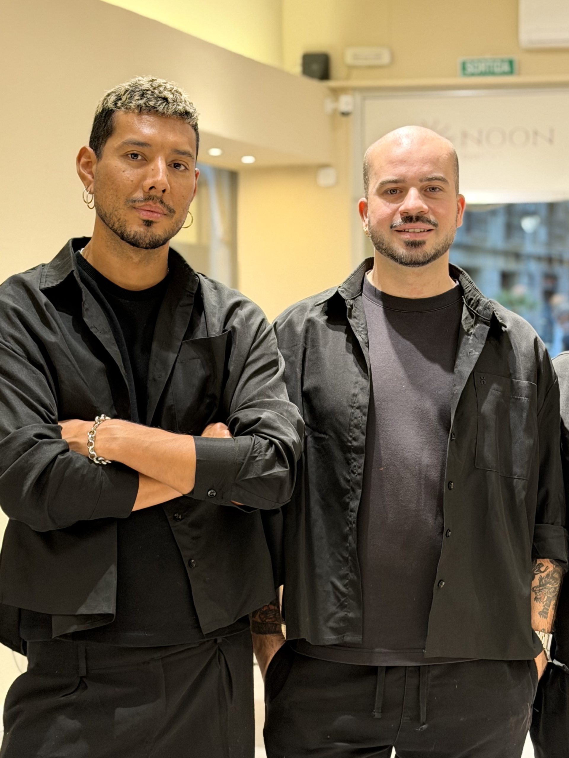 Estilistas en Noon Salon, Barcelona
